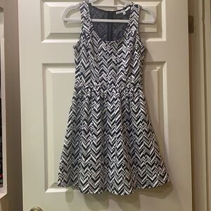 Adorable Collective Concepts Small Navy/White Summertime Party Dress
